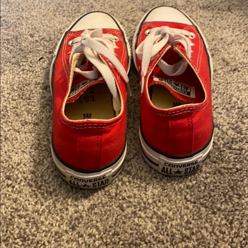 Red Converse - Picture 4 of 6